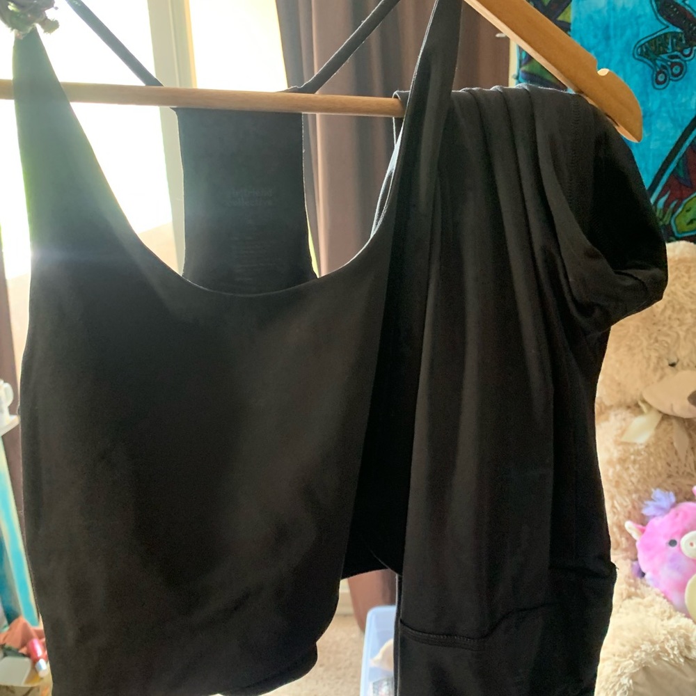 Girlfriend Collective Gray Cleo Bra & Float High waisted Leggings Bundle
